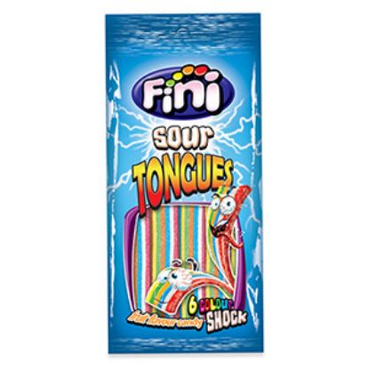 Picture of Bags Fini (6 Colour) Sour Tongues 80g x12